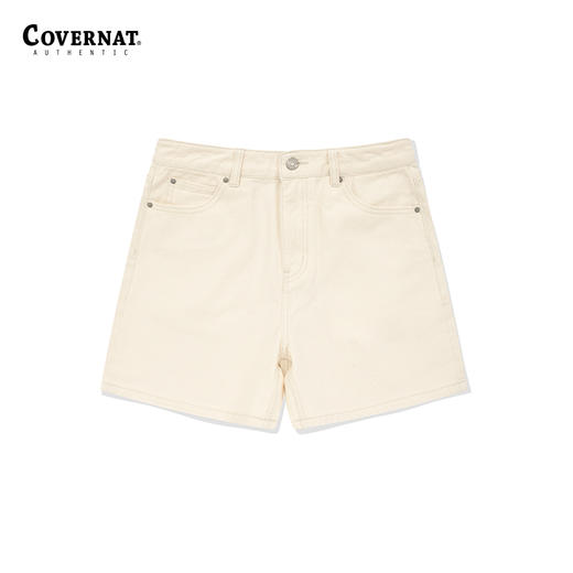 covernat韩国潮牌夏季女士牛仔短裤时尚热裤女士裤子CO2302SO76 商品图3