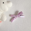 布艺蝴蝶结侧边夹 紫色 商品缩略图0