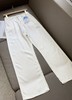 高端局【天丝冰感白色牛仔裤】独家面料!顶级柔软!丝滑垂坠!裸穿呼吸感!莱赛尔天丝面料 纯天然木浆竹子制作而成，直筒微阔裤型十防蚊防晒! 商品缩略图1