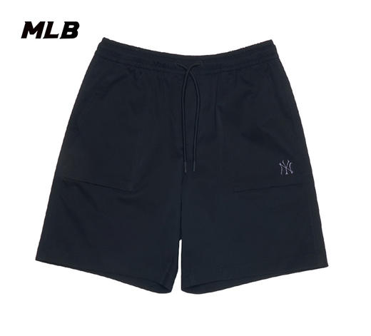 MLB男女同款小标时尚25春夏新款透气梭织短裤3ASMB0253【无货退款介意勿拍】 商品图1