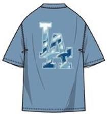 MLB男女同款25春夏新款背标大LOGO短袖T恤3ATSB6153 商品图1