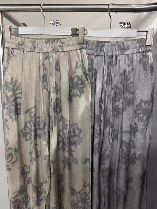 亲测实拍⚠️太好穿了❗️又凉快又舒服❗️【慵懒腰果花棉麻裤】清冷氛围感轻松拿捏住❗️满满的高级感❗️🌾棉麻凉感黑科技💨37℃天自循环透气系统 商品图9