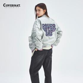 covernat韩国潮牌经典MA-1夹克男女情侣同款潮酷时尚外套2025春CO2401JK09