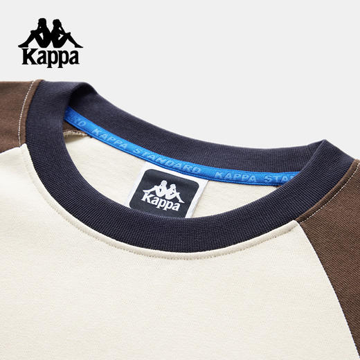 Kappa卡帕背靠背运动短袖男2025夏季新款休闲t恤女纯棉情侣款上衣KPCICTD17 商品图3