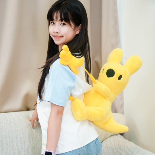 毛绒团团公仔双肩包 商品图1