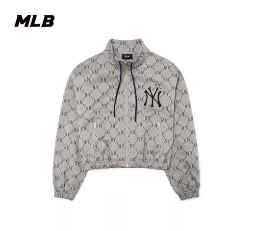 MLB女款小短款满印老花MONOGRAM防风夹克3FWJM0221【无货退款介意勿拍】 商品图2