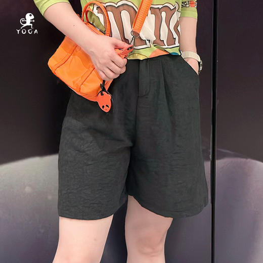 壁虎瑜伽【2506DK378】奶芙西装短裤【5天发货】 商品图2