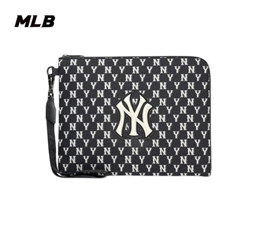 【一口价】MLB男女同款满印老花化妆包3APOS012N【无货退款】 商品图1