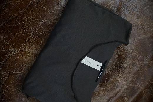 ALBUM DI FAMIGLIA 黑/深灰色可选圆领上衣T恤 商品图10