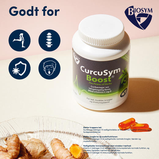 [保税区]Biosym姜黄素100粒. Biosym CurcuSym Boost 100 kap. 商品图1