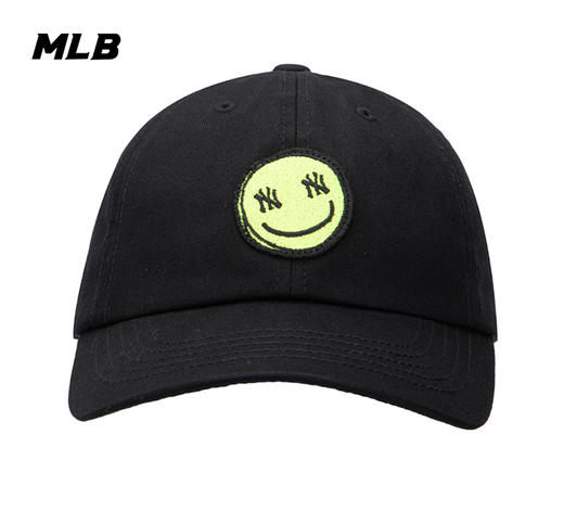 MLB男女同款刺绣标SMILE时尚棒球帽3ACP0042N 商品图4