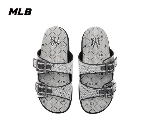 MLB男女同款满印老花凉拖3ALPCTM33 商品图2
