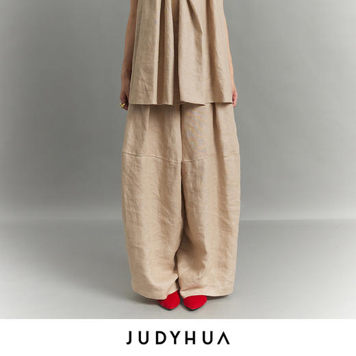 JUDYHUA 绵延系列阔腿长裤 商品图0