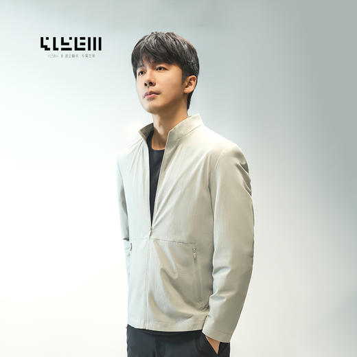 4158m 政企精英 专属定制   岩语轻奢肌理立领夹克 商品图2