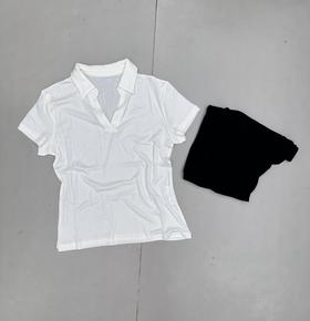 【门店同款】ENJOY夏季V领POLO衫 163493786