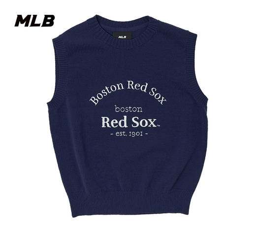 MLB男女同款字母标学院风针织套衫3FKPV0453 商品图4