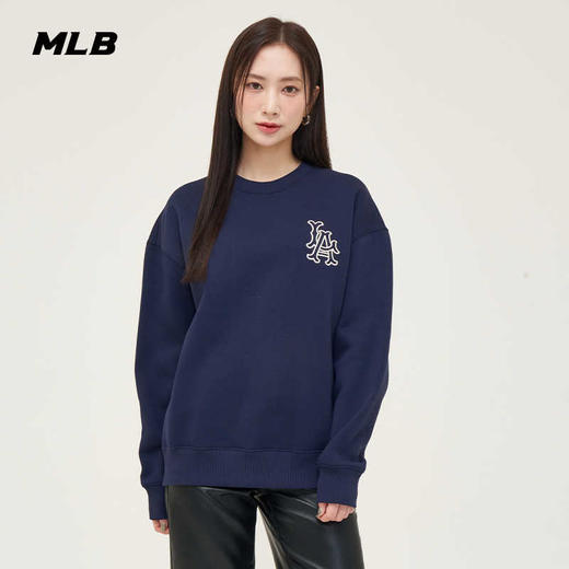 MLB小标NY标基础款简约套头卫衣3AMTB3146【无货退款】 商品图1