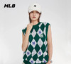 MLB男女同款棋盘格满印老花针织套衫马甲背心3FKPM0334 商品缩略图2