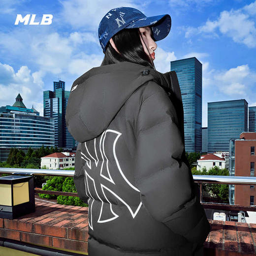 MLB男女同款冬季背标大LOGO羽绒服3ADJB1646【无货退款】 商品图1