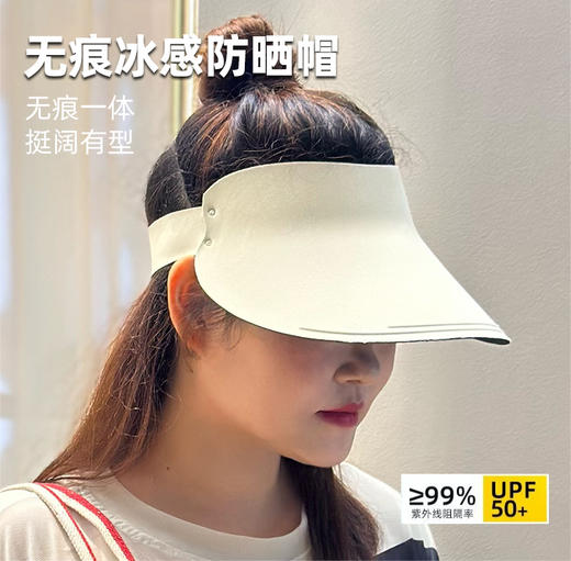无痕冰感防晒帽【2506PJ375】（5天发货） 商品图0