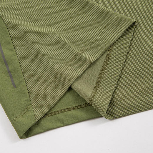 OZARK奥索卡2025春夏新品男户外运动休闲圆领POLARTEC拼接短袖T恤OAGMT512104 商品图4