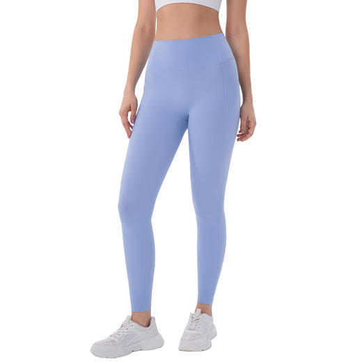 跃牌【欲动春风】系列 66凉感莱卡高腰瑜伽裤女速干紧身提臀运动长裤无尴尬线训练健身裤52323 商品图4