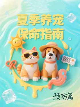 警惕！夏季养宠保命指南：预防篇📣