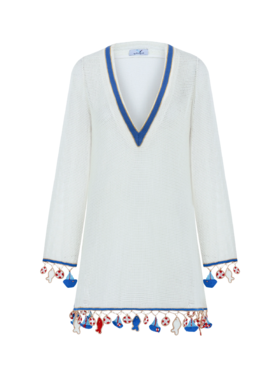 My Beachy Side - Poisson Tunic - Ivory - 女装 - 罩衫 - 象牙白