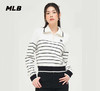 MLB女款条纹款立领学院风短款卫衣3FKPV0244【无货退款】 商品缩略图0