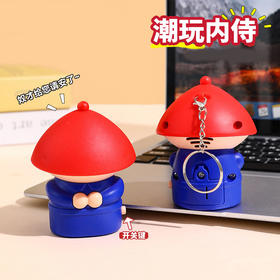 奴才给您请安啦创意潮玩内侍声控音效挂件解压神器玩具