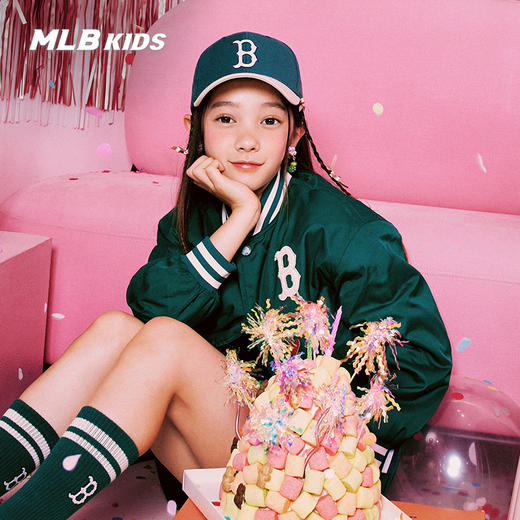 MLB儿童款男女童小标夹克外套7AJPBV134 商品图0