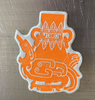 风雅·物境玉器版画冰箱贴（橙色） 商品缩略图0