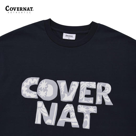 covernat韩国潮牌TROPICAL短袖潮酷时尚男女同款夏日CO2402ST12 商品图2