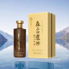 森山劲道牌铁皮石斛酒（酱15源）500ml/瓶