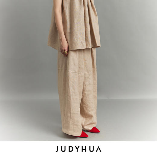 JUDYHUA 绵延系列阔腿长裤 商品图1
