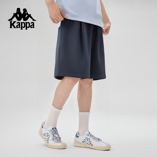 Kappa卡帕背靠背运动短裤男2025夏季新款休闲宽松透气纯棉五分裤KPCICDY61 商品图3