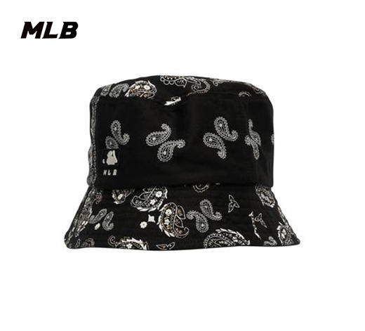 【一口价】MLB男女同款满印腰果花渔夫帽3AHT06123【无货退款】 商品图1