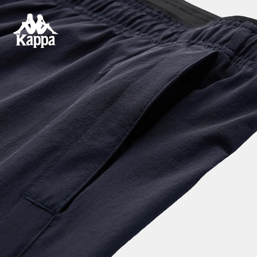 Kappa卡帕背靠背运动裤男夏季新款休闲直筒弹力裤子凉感防晒长裤K0F52AY40 商品图1