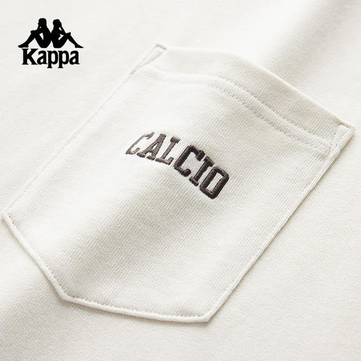 Kappa卡帕背靠背运动短袖男2025夏季新款休闲t恤女纯棉情侣款上衣KPCICTD17 商品图4