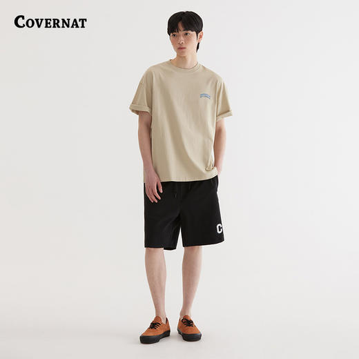 COVERNAT韩国潮牌宽松休闲短裤男女情侣款潮流舒适百搭2025春夏新CO2502SO31 商品图2