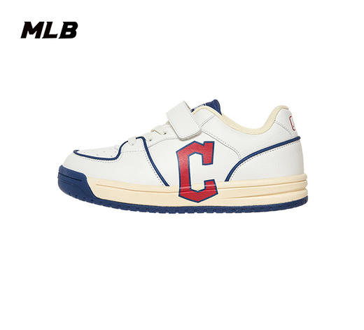 【限时秒杀】MLB儿童男女鞋时尚休闲队标复古小白鞋7ASXCA33N 商品图2