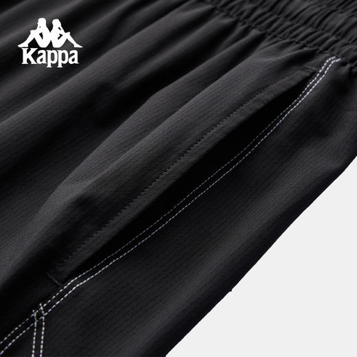 Kappa卡帕背靠背运动长裤女2025夏季新款薄款宽松直筒裤休闲裤子K0F62AY44 商品图2