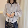 裁缝学苑AQ489长袖泡泡袖衬衫纸样女装衬衣上衣样板版型图纸 商品缩略图1
