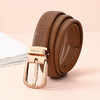 6941941111971 金利来goldlion 女式皮带头层牛皮女士腰带简约时装扣女士裤带 商品缩略图1