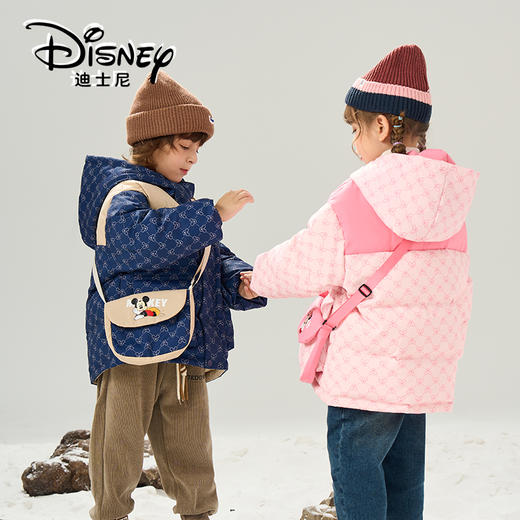 Disney/迪士尼XH儿童双面穿羽绒服拼色款【拍一发五】XME4SU387 商品图2