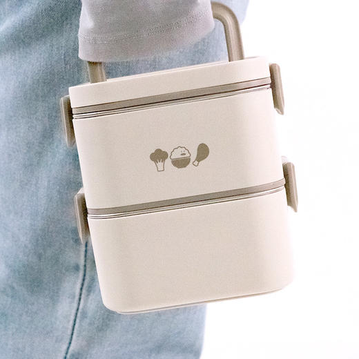 怪奇鹅双层元气饭盒 商品图6