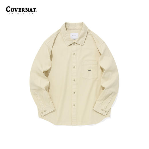 Covernat秋季新品男士牛仔衬衫纯棉时尚休闲衬衫外套CO2303SH03 商品图2