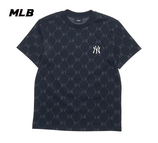 MLB男女同款满印老花25春夏新款T恤3ATSM0153【无货退款介意勿拍】 商品图2