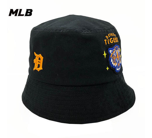 MLB男女同款老虎系列渔夫帽3AHT0092N 商品图1