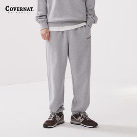 covernat韩国潮牌复古慢跑裤男女情侣休闲时尚运动裤纯棉舒适长裤CO2401PT19